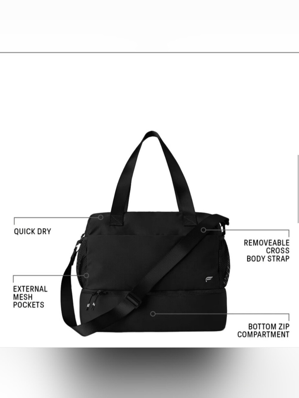Fabletics Essential Gym Bag - Picture 5 of 14